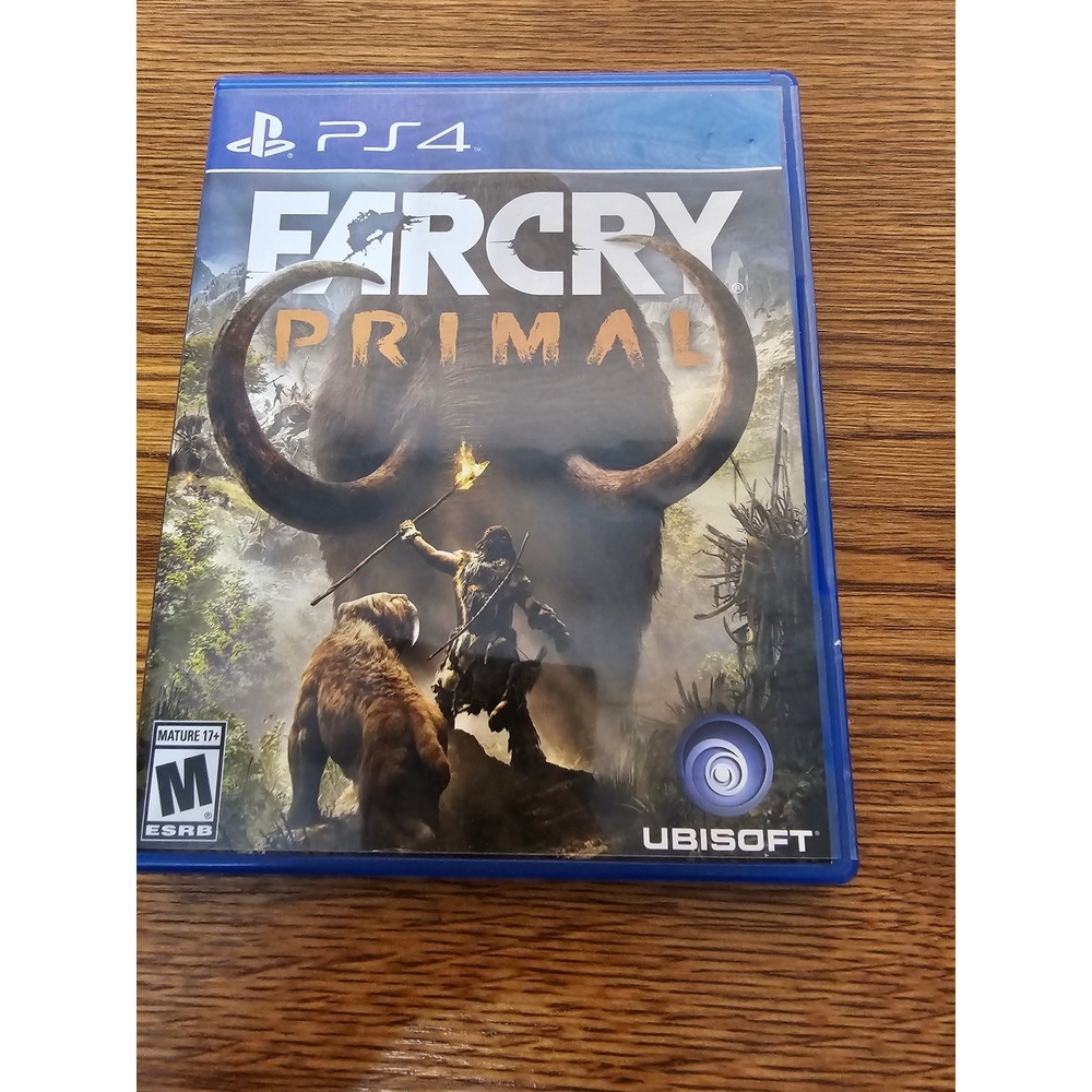 Far Cry Primal PlayStation 4 PS4 Video Game Disc Case